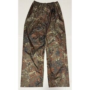 MIL-TEC - Men's Camo Waterproof Elastic Waist Rain Pants - Sie X-Large XL